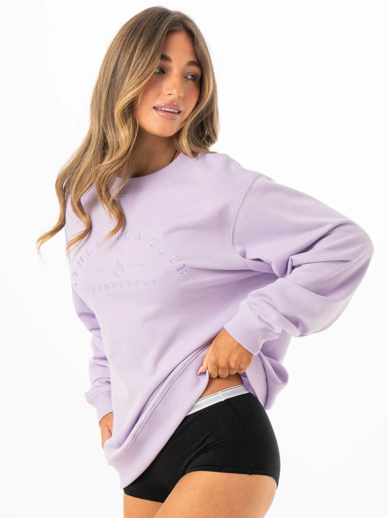 Tempo Sweater - Lilac Comfort Shield Attitude
