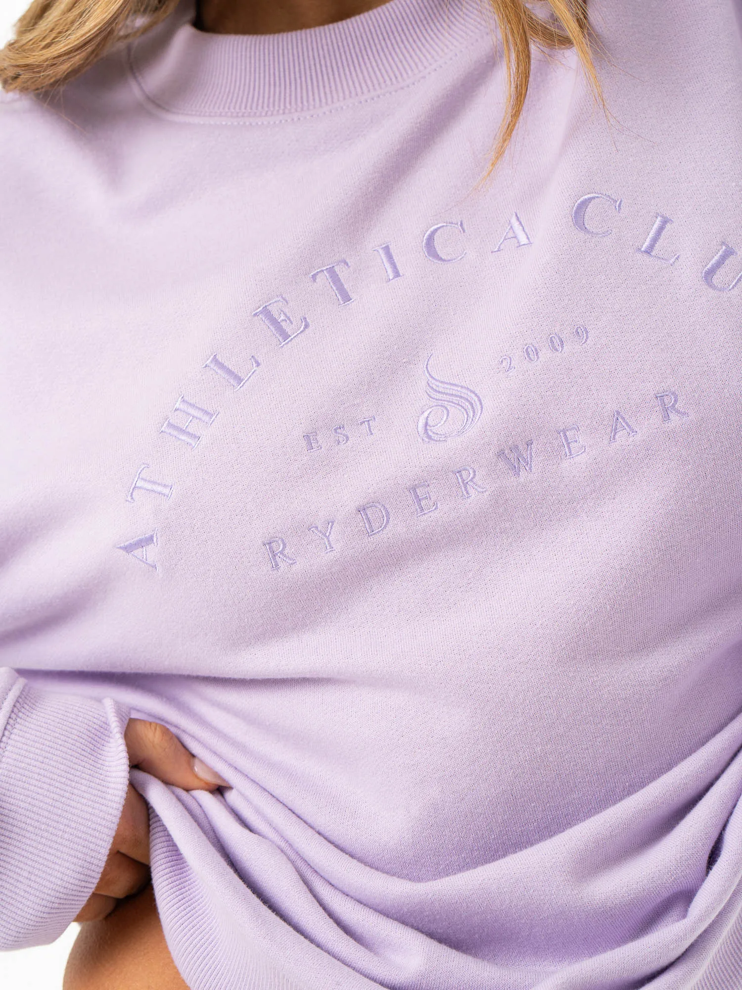 University Tempo Sweater - Lilac