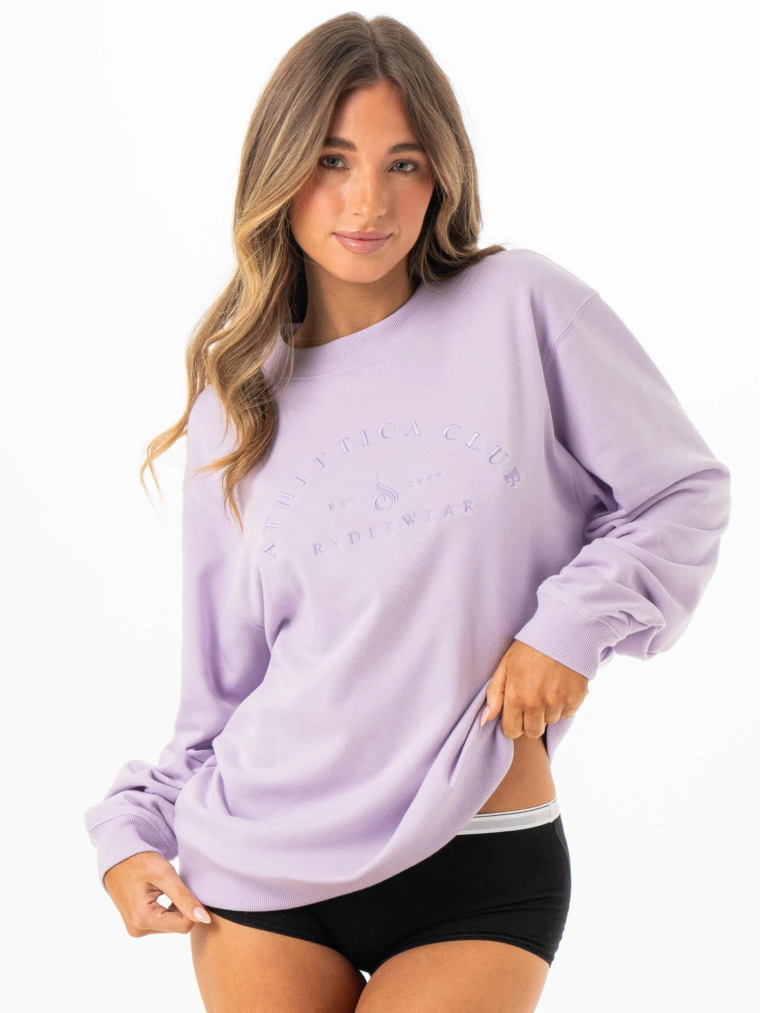 MoistureWicking artists Tempo Sweater - Lilac
