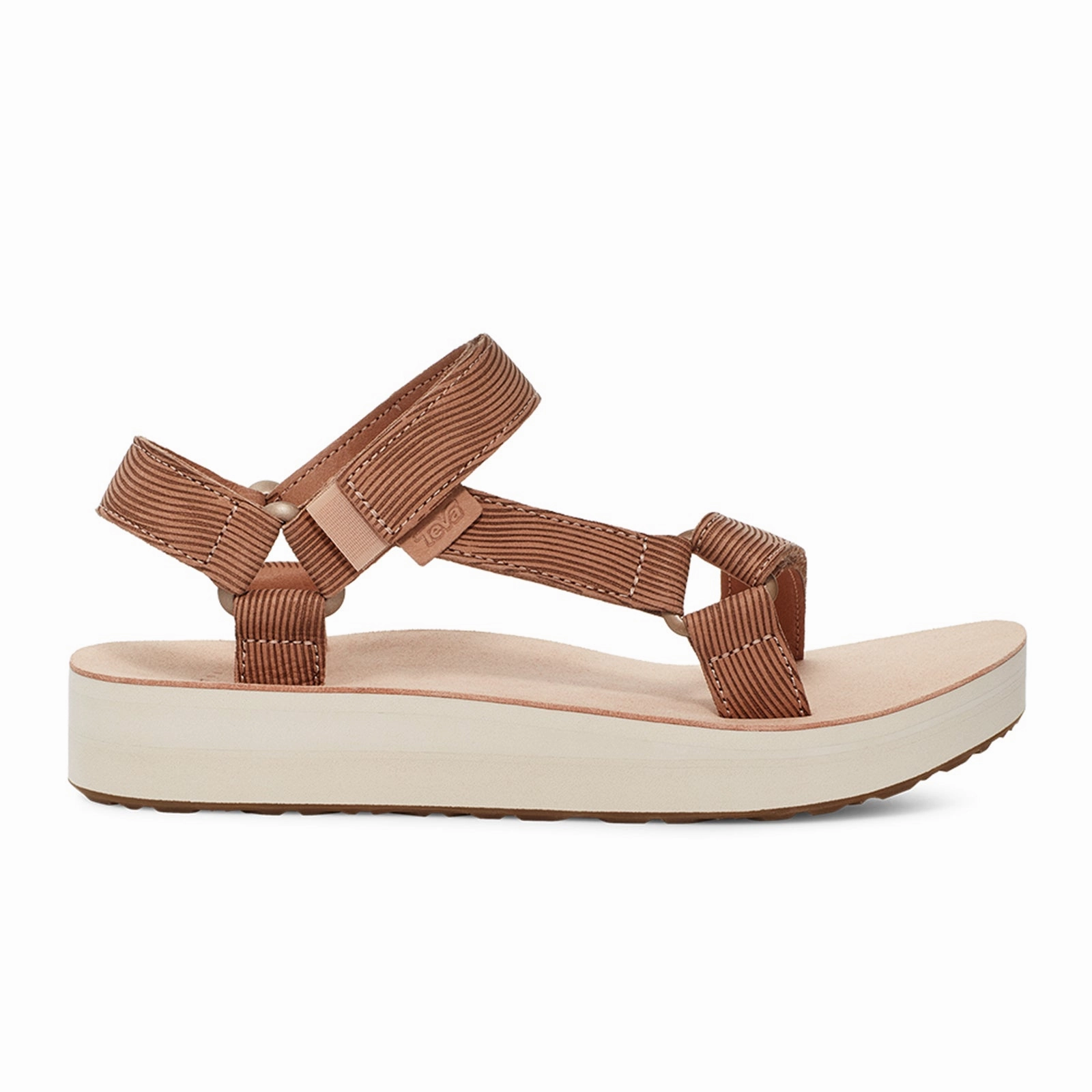Simple Walk Shoes Teva Midform Universal Grooveline Active Sandal (Women) - Maple Sugar