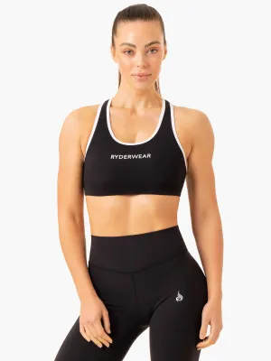 Sports fans Frequency High Impact Sports Bra - Black