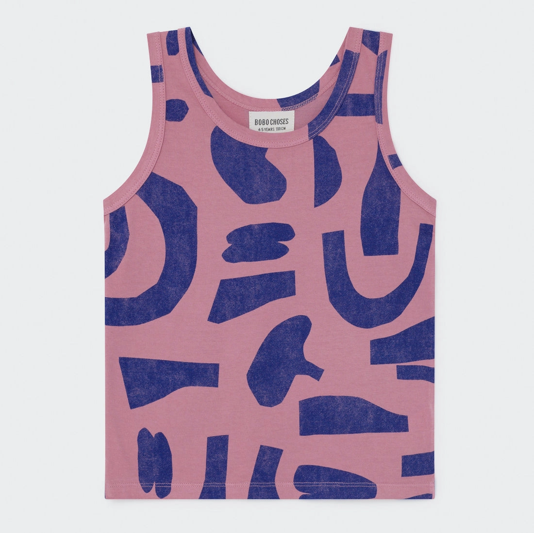 Silk like kids' wear BOBO CHOSES Kids Abstract Tank Top - 2-3Y/4-5Y