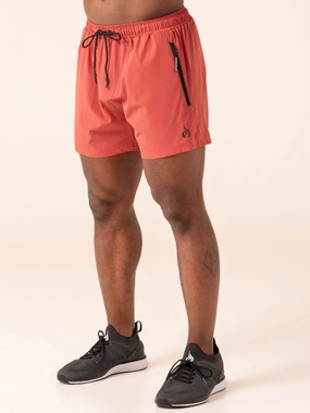 Adapt 5" Training Short - Dusty Red concert outfit