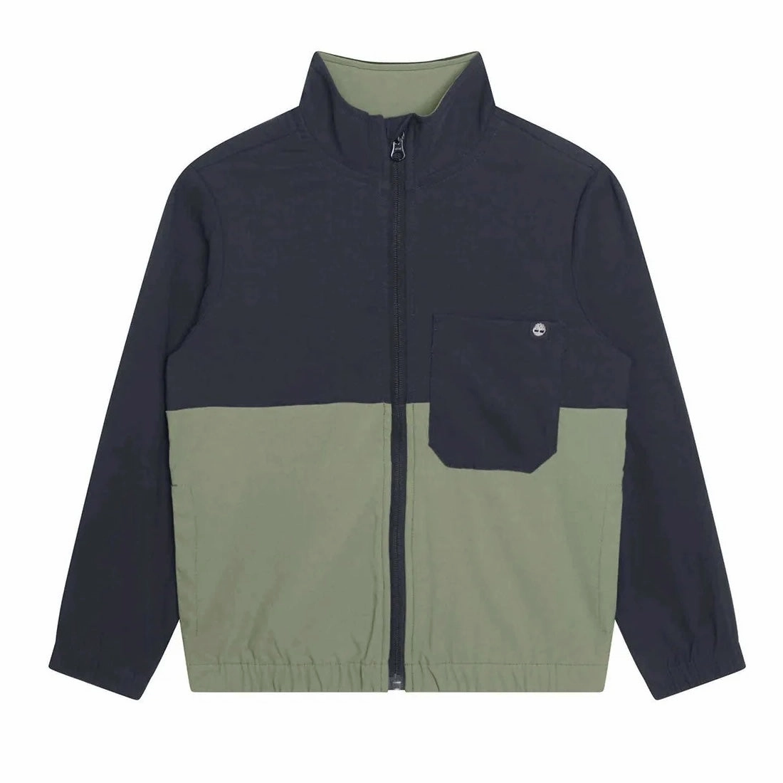 Timberland Boys Two-Tone Zipper Jacket - 8Y timeless