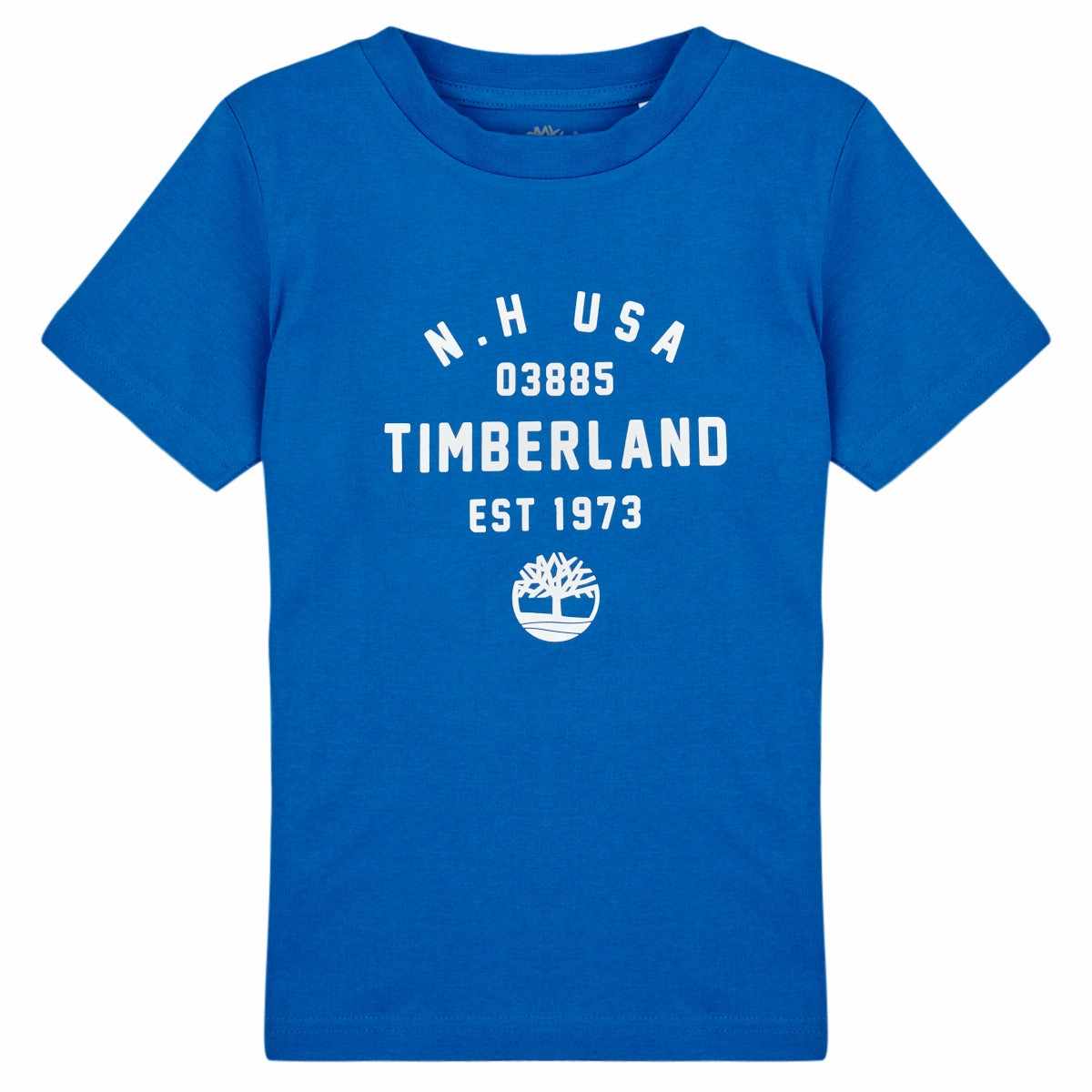 Birthday party wear for children Timberland Kids Blue N.H. USA T-Shirt - 8Y