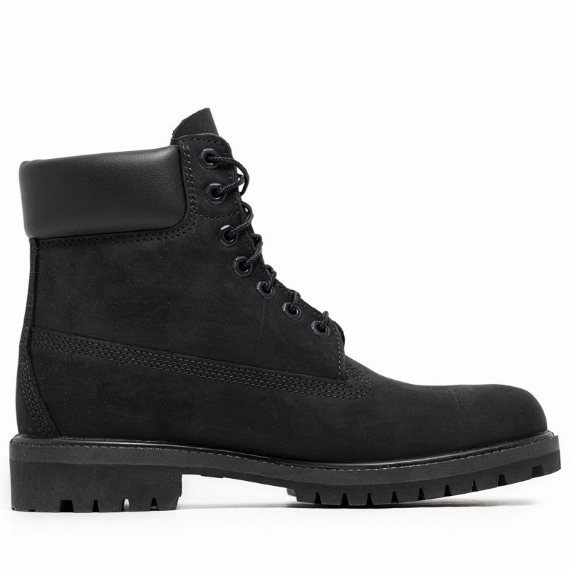 Timberland Premium 6" Lace Up Waterproof Boot - Black Daily Walk Food Market