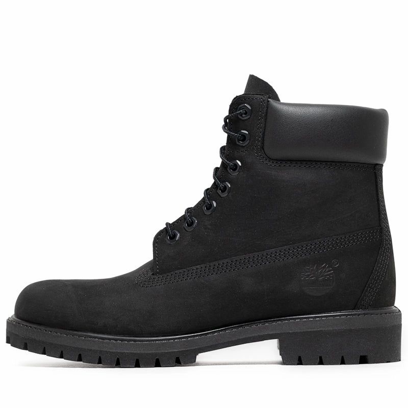 Timberland Premium 6" Lace Up Waterproof Boot - Black Safe Sure Music Street