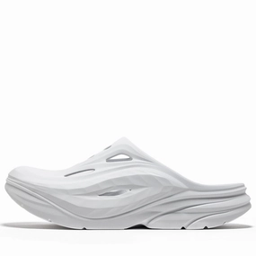 Hoka Ora Recovery Mule - White/White Weekend Walk