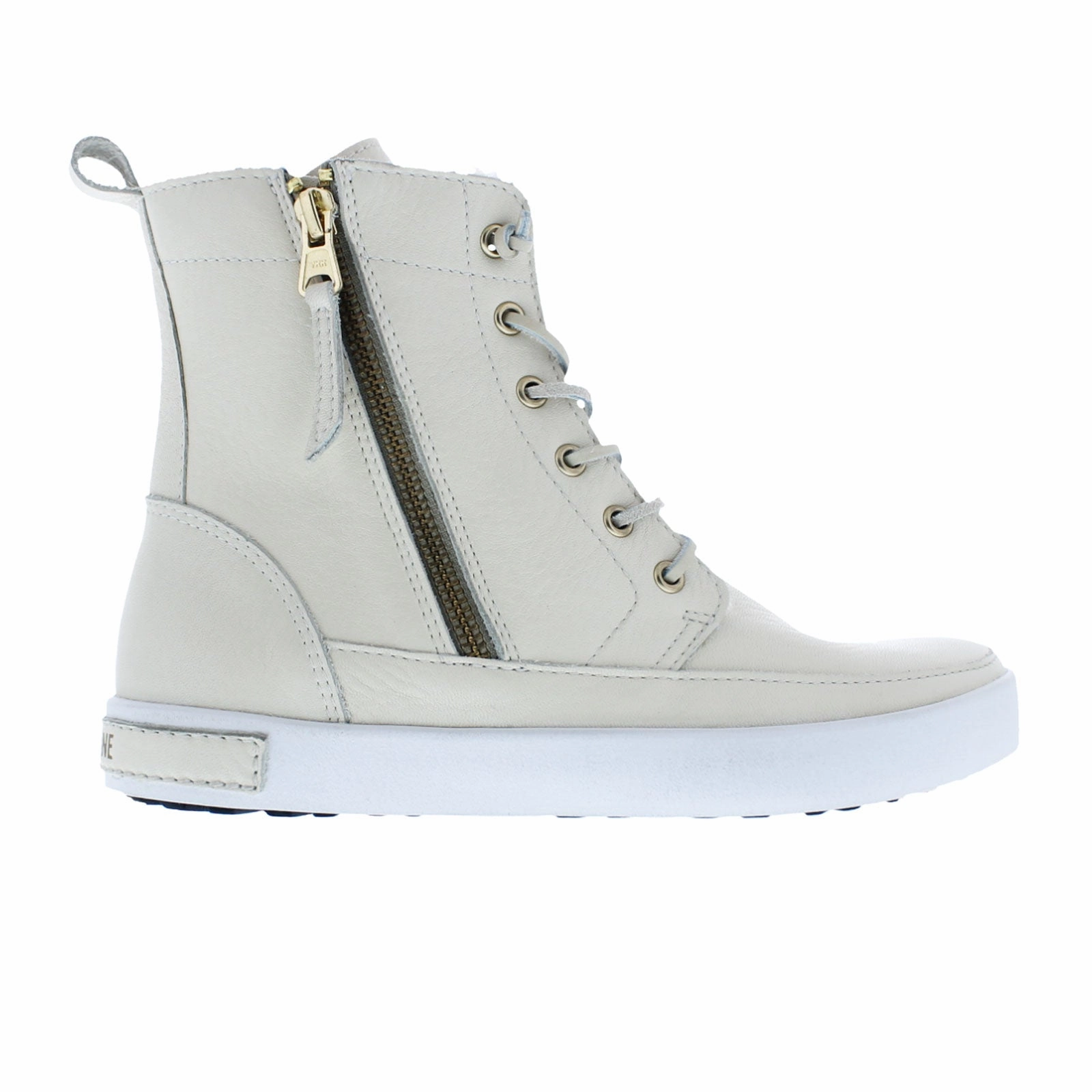Casual Support Comfortable leather Blackstone Ludlow CW96 High Top Sneaker (Women) - White