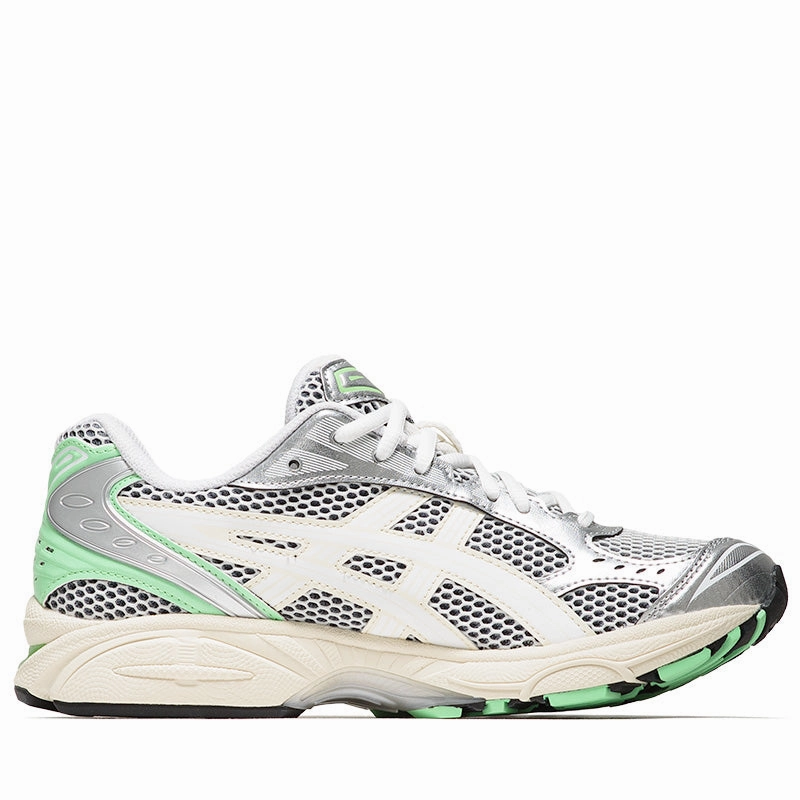 Asics Gel-Kayano 14 - White/Menthol Durable Leather Grass Path