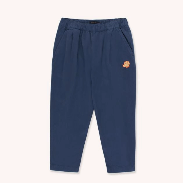 TINYCOTTONS Kids "Dog" Pant in Light Navy 162 Car ride wear for kids Delicate