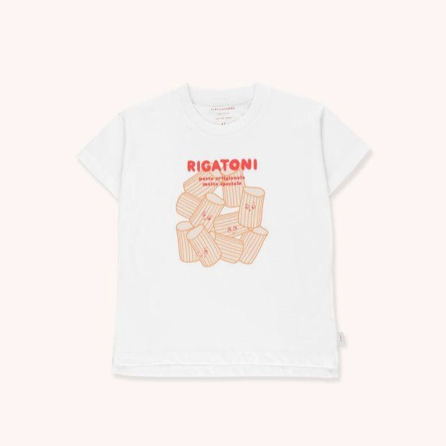 Playtime clothing School going kids' wear TINYCOTTONS Kids "Regatoni" TEE in off-white/red 045