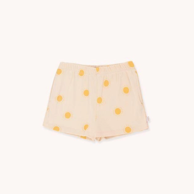 Lounge - Wear Travel wear for children TINYCOTTONS Kids "Sun" Shorts in light cream/yellow 090