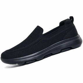 Tiosebon Men's Slip on Loafers Walking Shoes Side Gusset Hill Walk