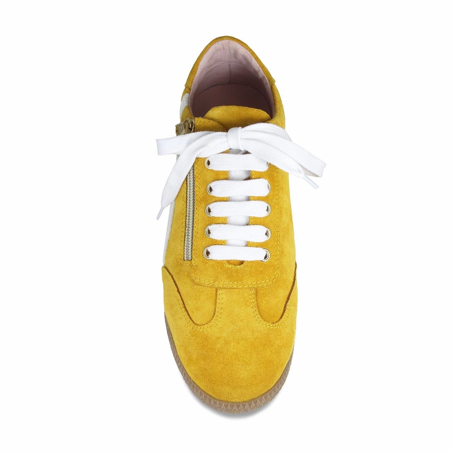 Vibrant lining Durable Outsole Rubber Swirl: Sunflower Suede