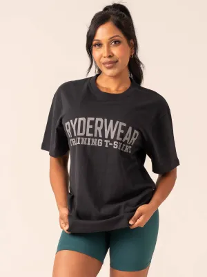 Soft Cotton Feel Ryderwear Training T-Shirt - Black