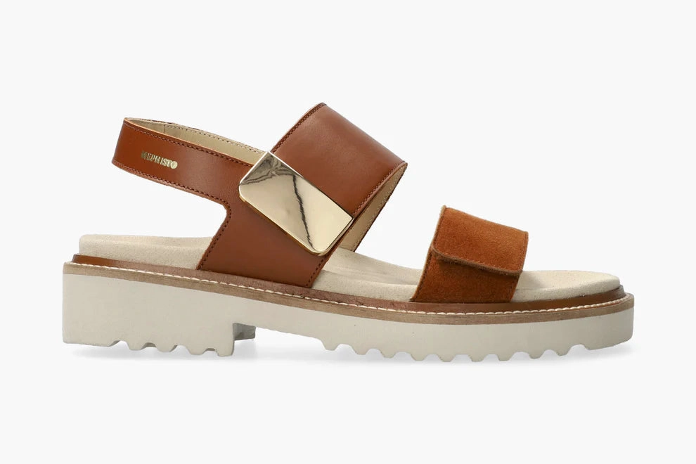 Mephisto Violaine Chili flexible fabric shoes