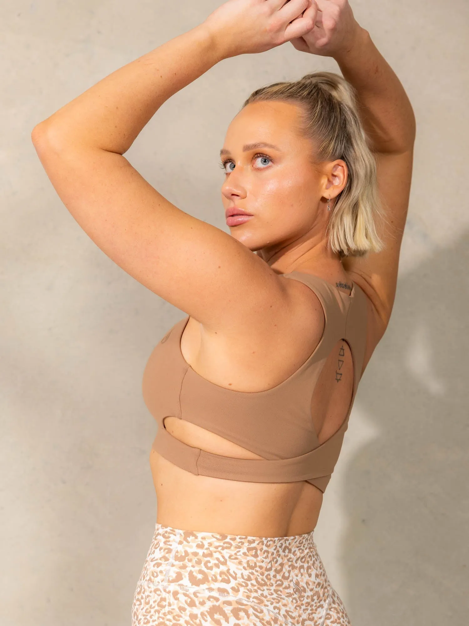 Low-intensity workouts Empower Sports Bra - Mocha