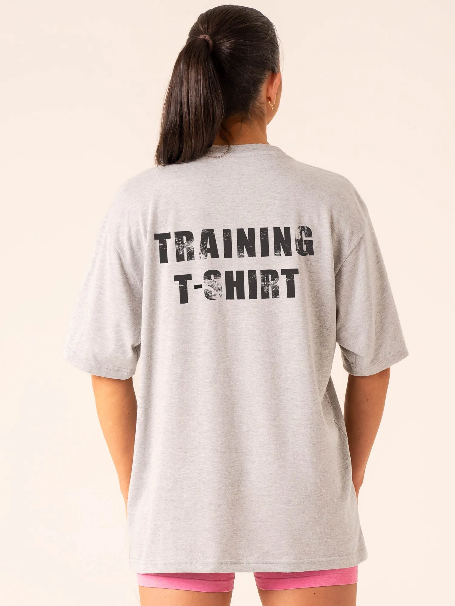 Training T-Shirt - Snow Marl Tear Resistant Knit