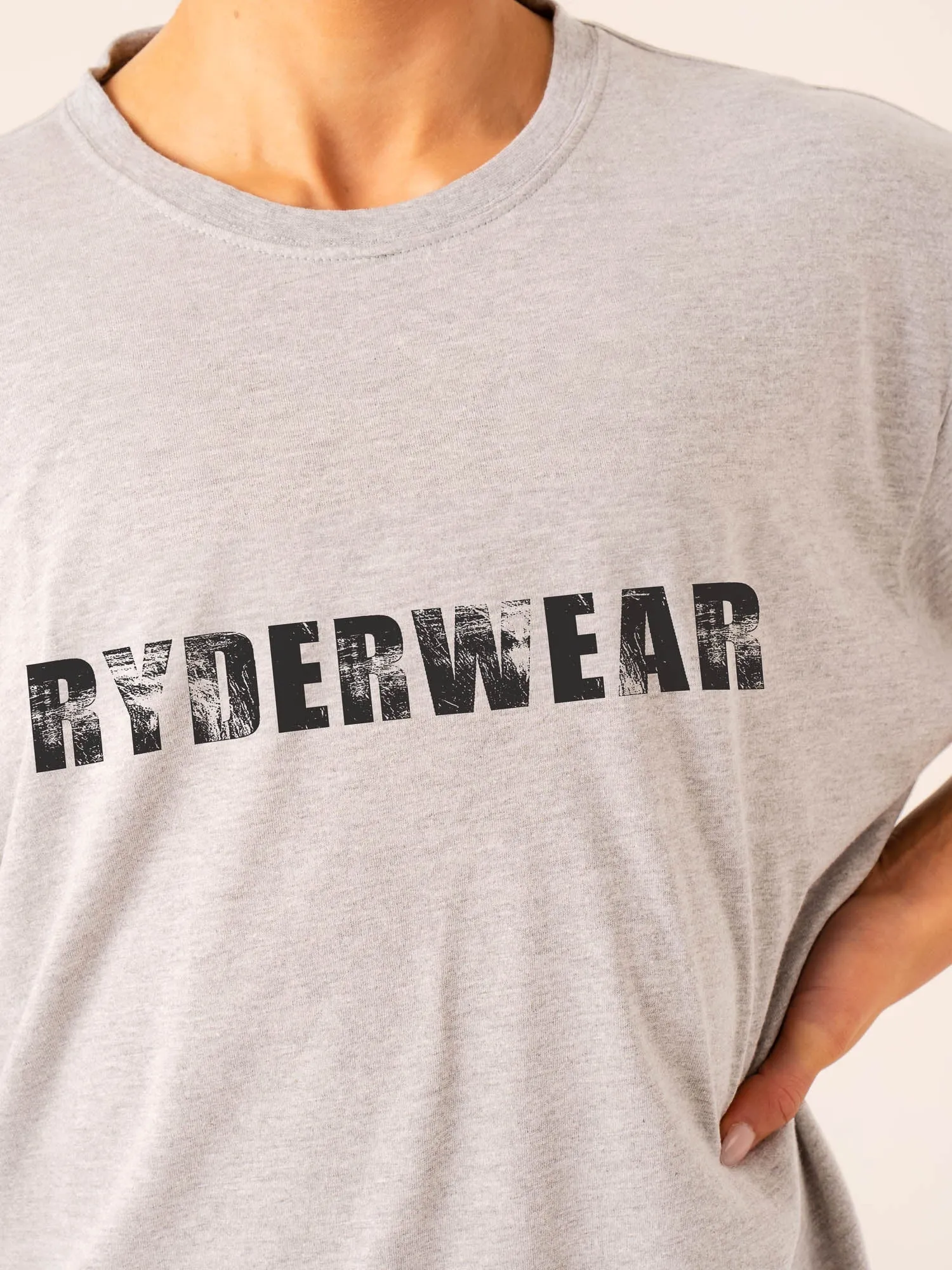 Training T-Shirt - Snow Marl Sporty essentials