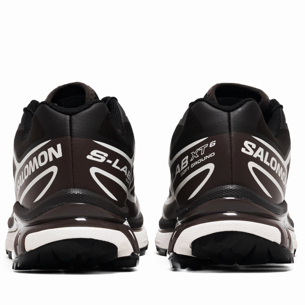 Salomon XT-6 - Black Coffee/French Roast Low Maintenance Clear Step