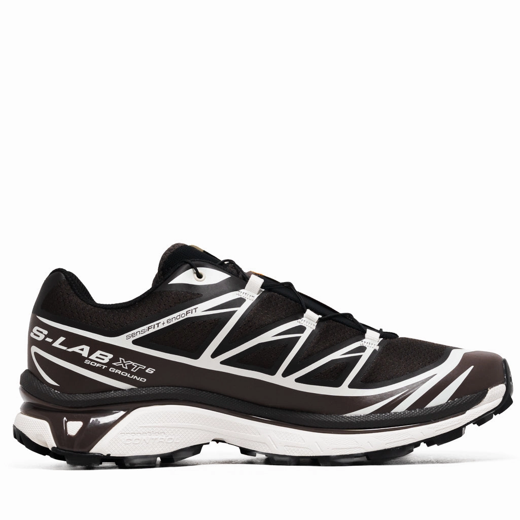 Salomon XT-6 - Black Coffee/French Roast Elegant Slip-ons Elegant Flat