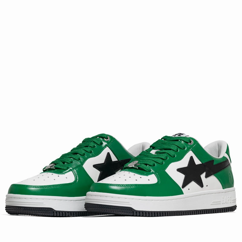 A Bathing Ape Bape Sta #3 M1 - Green Arch Care Synthetic Upper