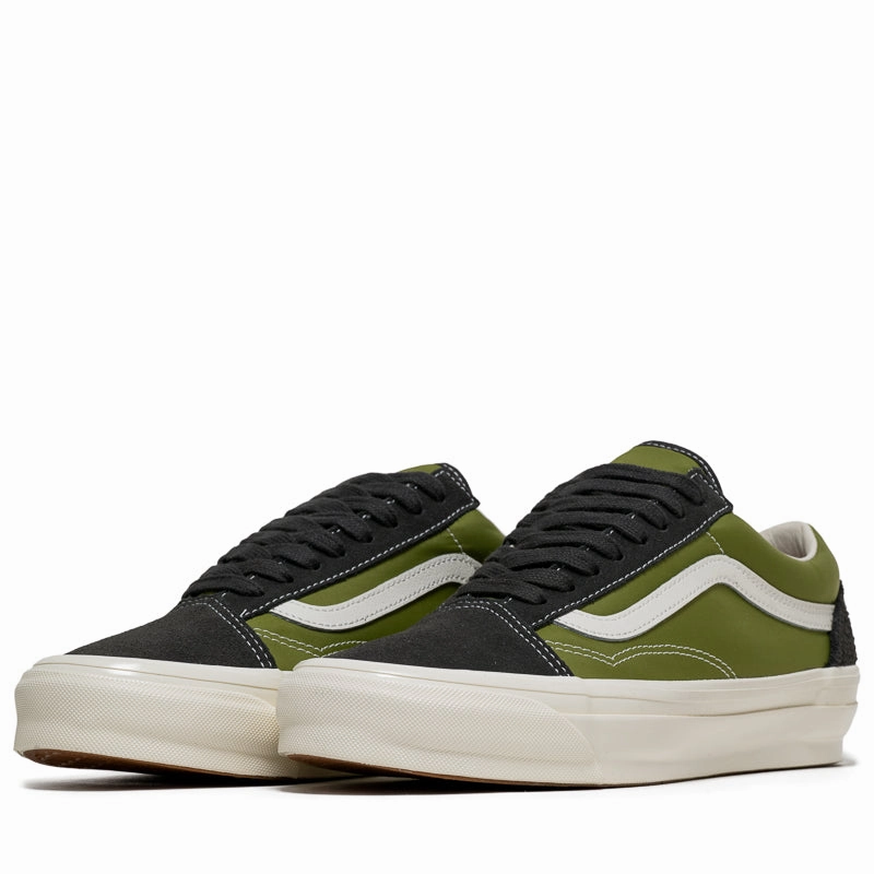 Vans LX Old Skool - Accra Aged Green Meet Time Neat Lines