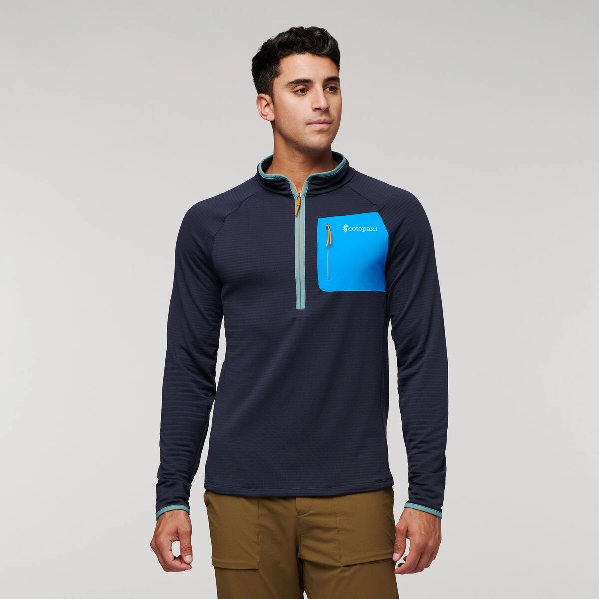 PreShrunk Material Men's Otero Fleece Half-Zip Pullover