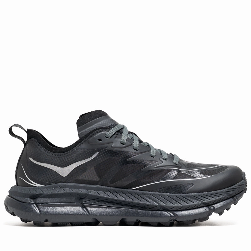 Leather Upper All Firm Hoka Mafate Speed 4 Lite - Black/Outer Orbit