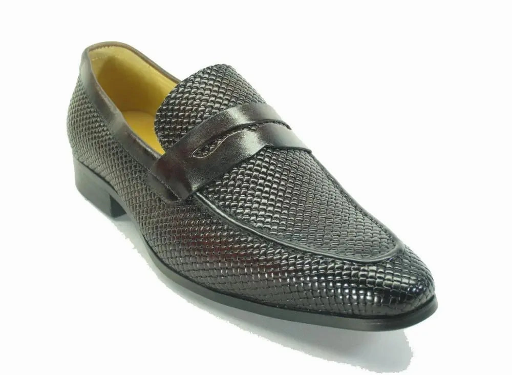 KS478-110E Mocassins Penny tiss??s brunis Carrucci american casual Easy Road