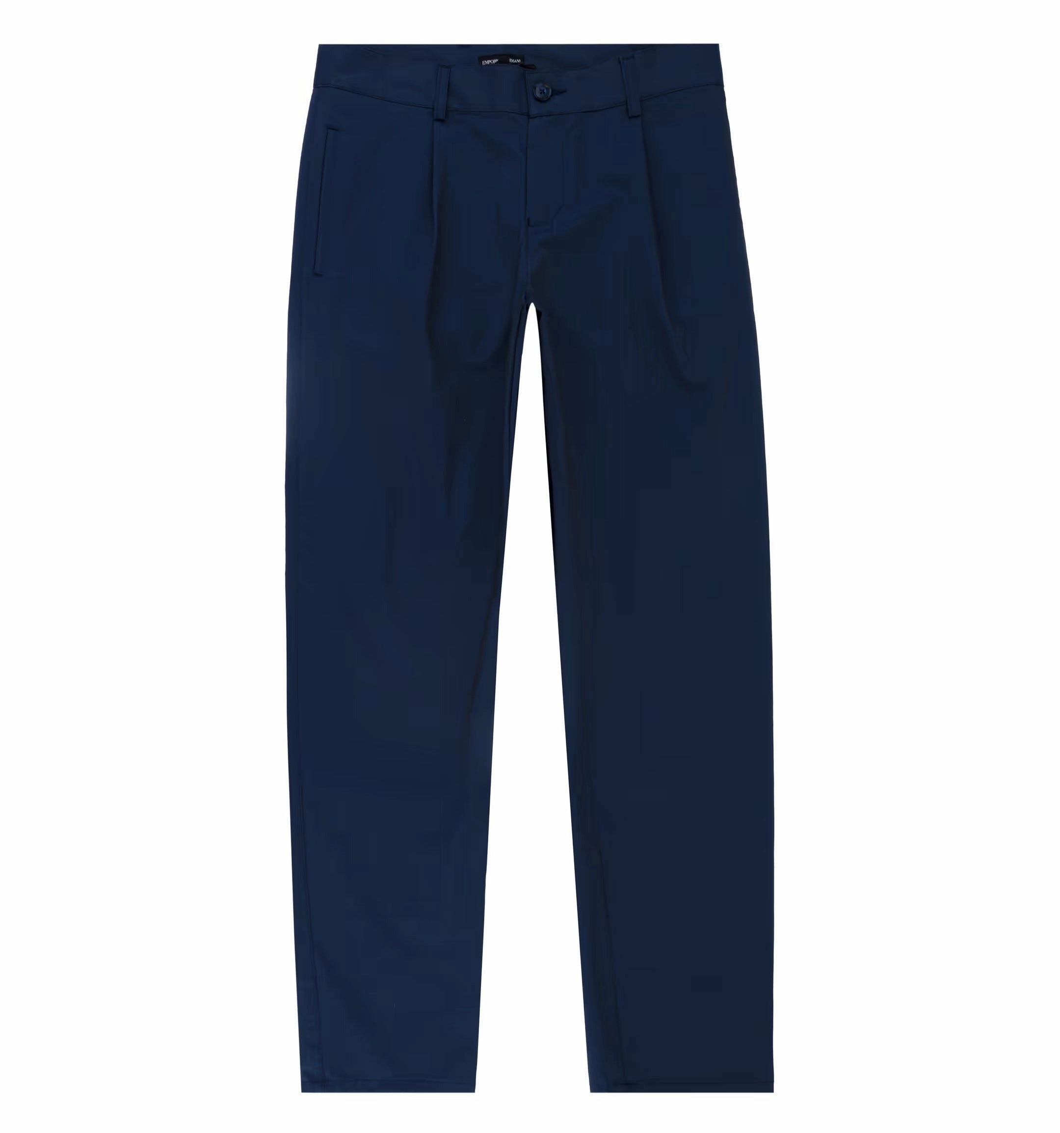 Emporio Armani Junior Boys Straight Trousers with Pinches - 6Y Classy
