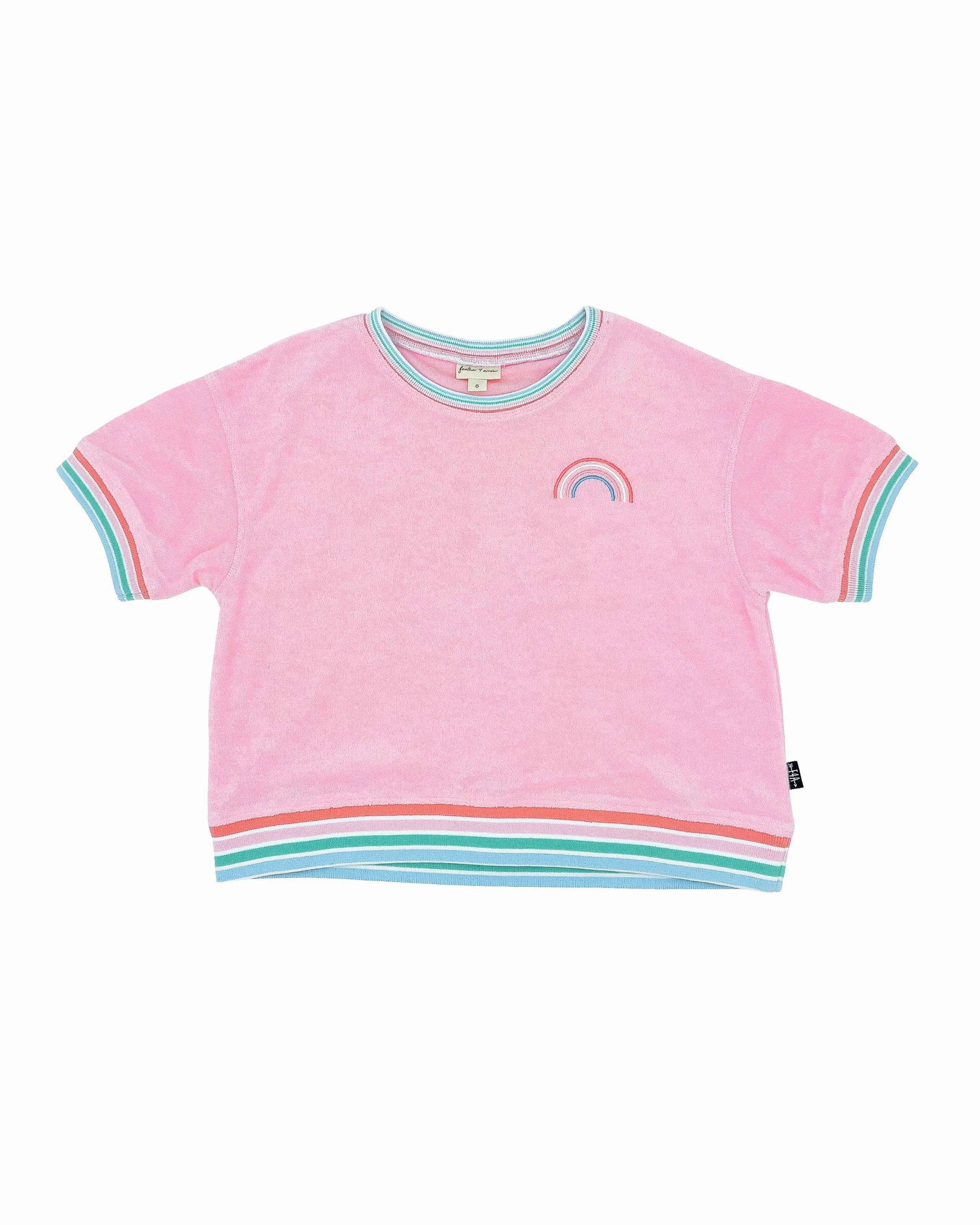 Safe Comfort - fit Lennon Terry Top - Fairy Tale Pink