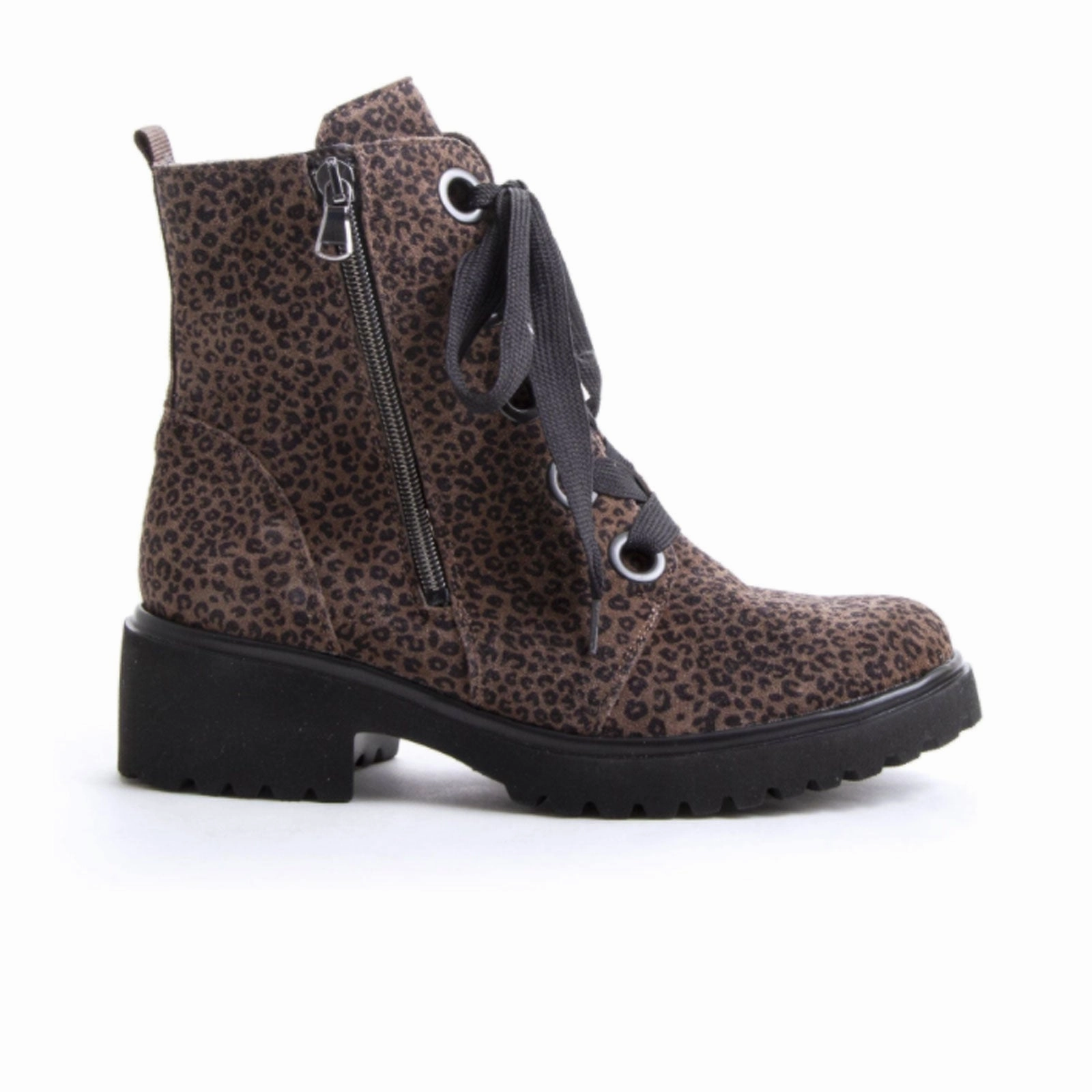 Waldlaufer Luise 716802 Mid Boot (Women) - Cheetah Street Scene Smart Motion