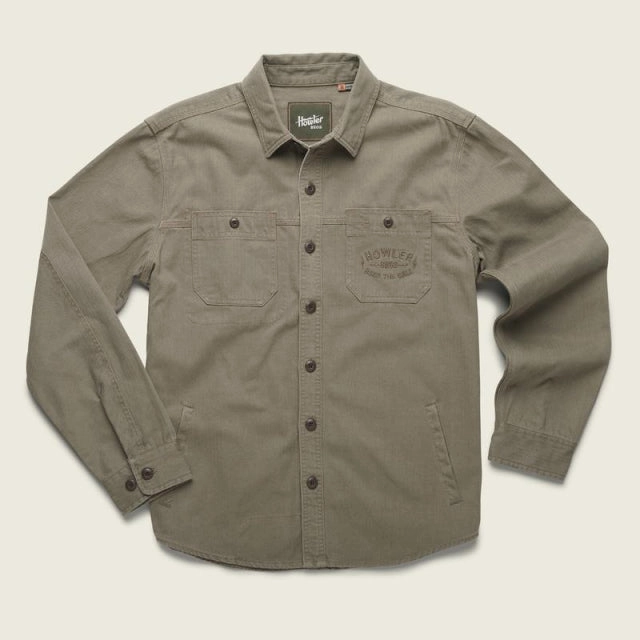 Neutral Toned Stitching Trevail Work Shirt