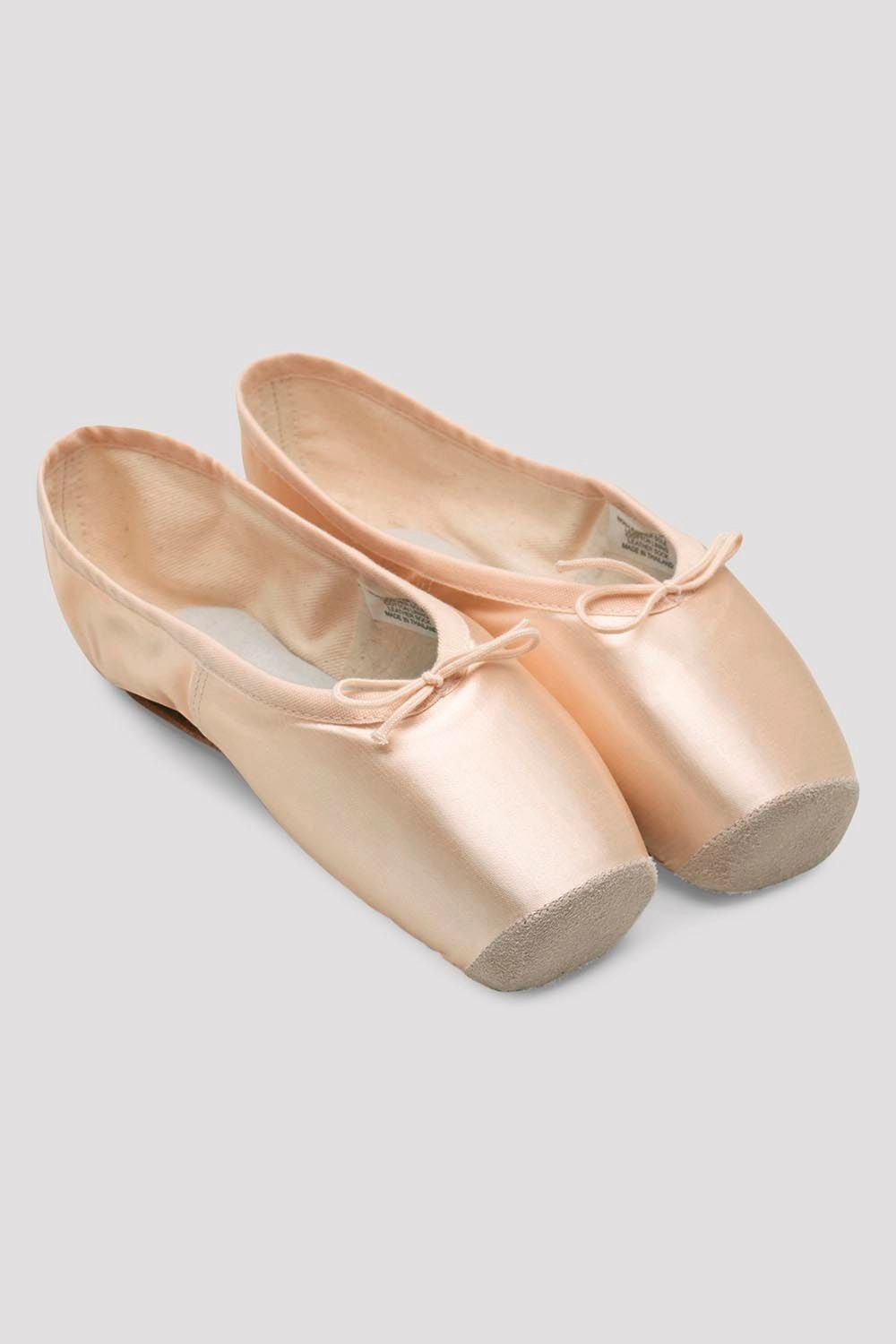 Thermoplastic Heel Stabilizers Low Impact Sole Triomphe Suede Toe Cap Pointe Shoes