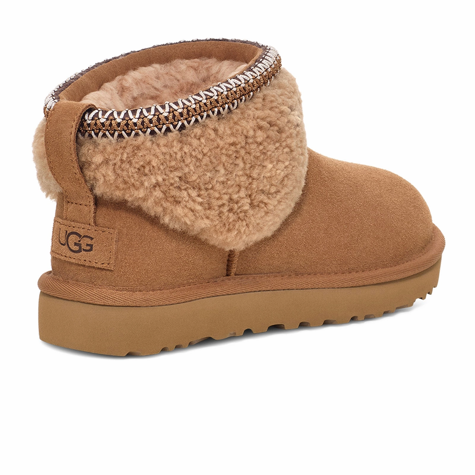 UGG? Classic Ultra Mini Maxi Curly Boot (Women) - Chestnut Fast pace Architect Choice
