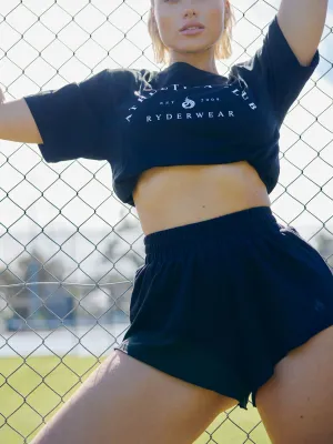 Ergonomic Pattern Cutting Tempo Track Short - Black