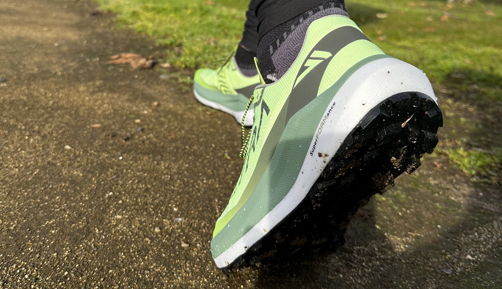 Ultra 3 Green - Limited Edition evening run shoes