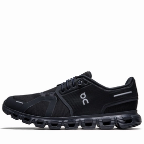 On Cloud 6 - Black/Black Breathable Shoes
