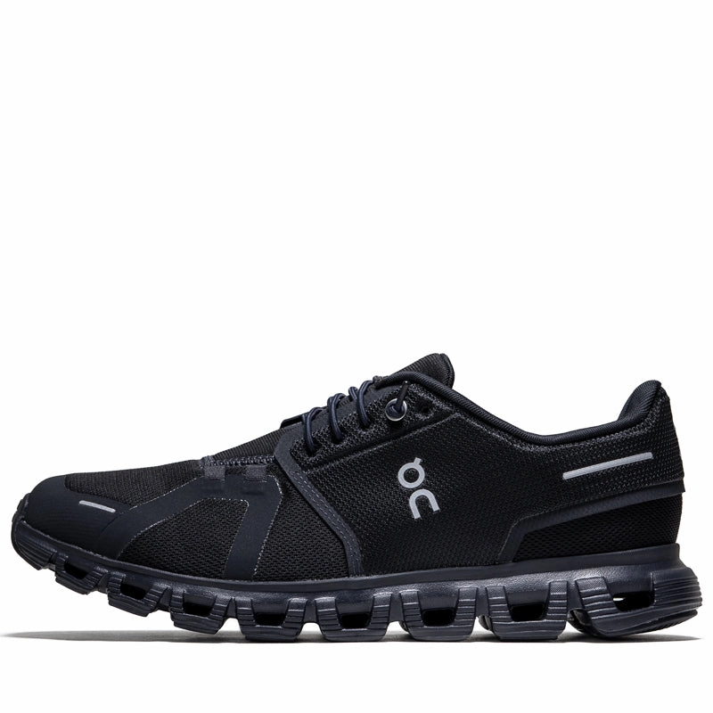 On Cloud 6 - Black/Black Breathable Shoes