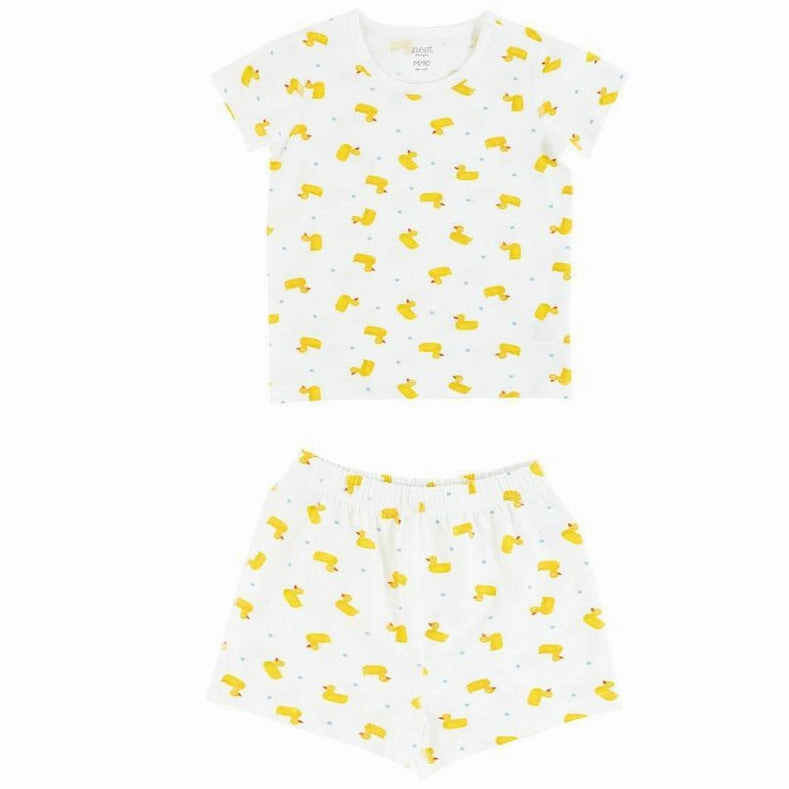 Soccer outfits for children Nest Designs Kids/Baby Short Sleeve Two-Piece PJ Set (Bamboo Jersey) - Eric Carle Little Rubber Ducks