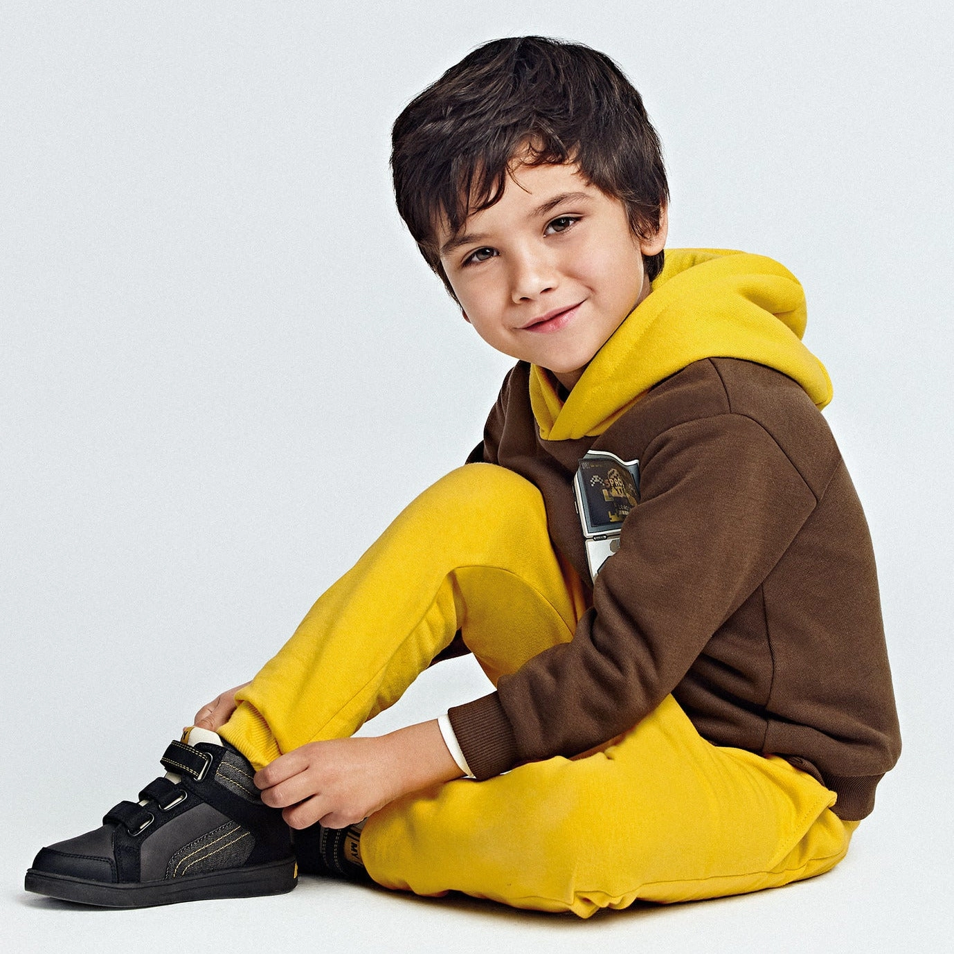 Mayoral 4455-089 Kids Boy Hologram Sweatshirt PLAY WITH Birthday party wear for children