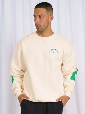 Unisex Collegiate Sweater - Vanilla Stretch performance