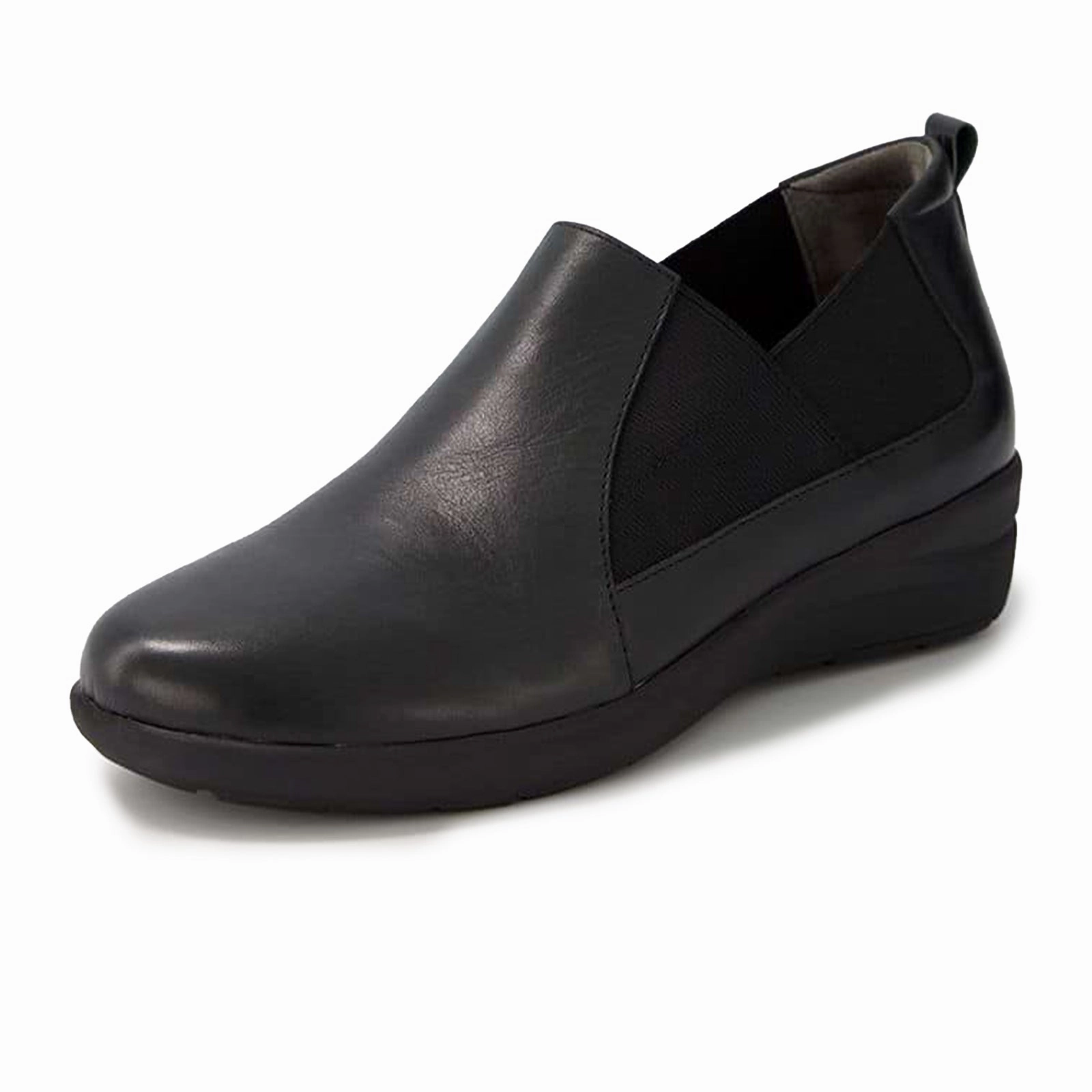 Ziera Noslen Slip On Loafer (Women) - Black/Black Cool Dash Office Focus