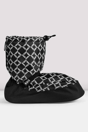 Adult Diamond B Print Warm Up Booties Home Comfort