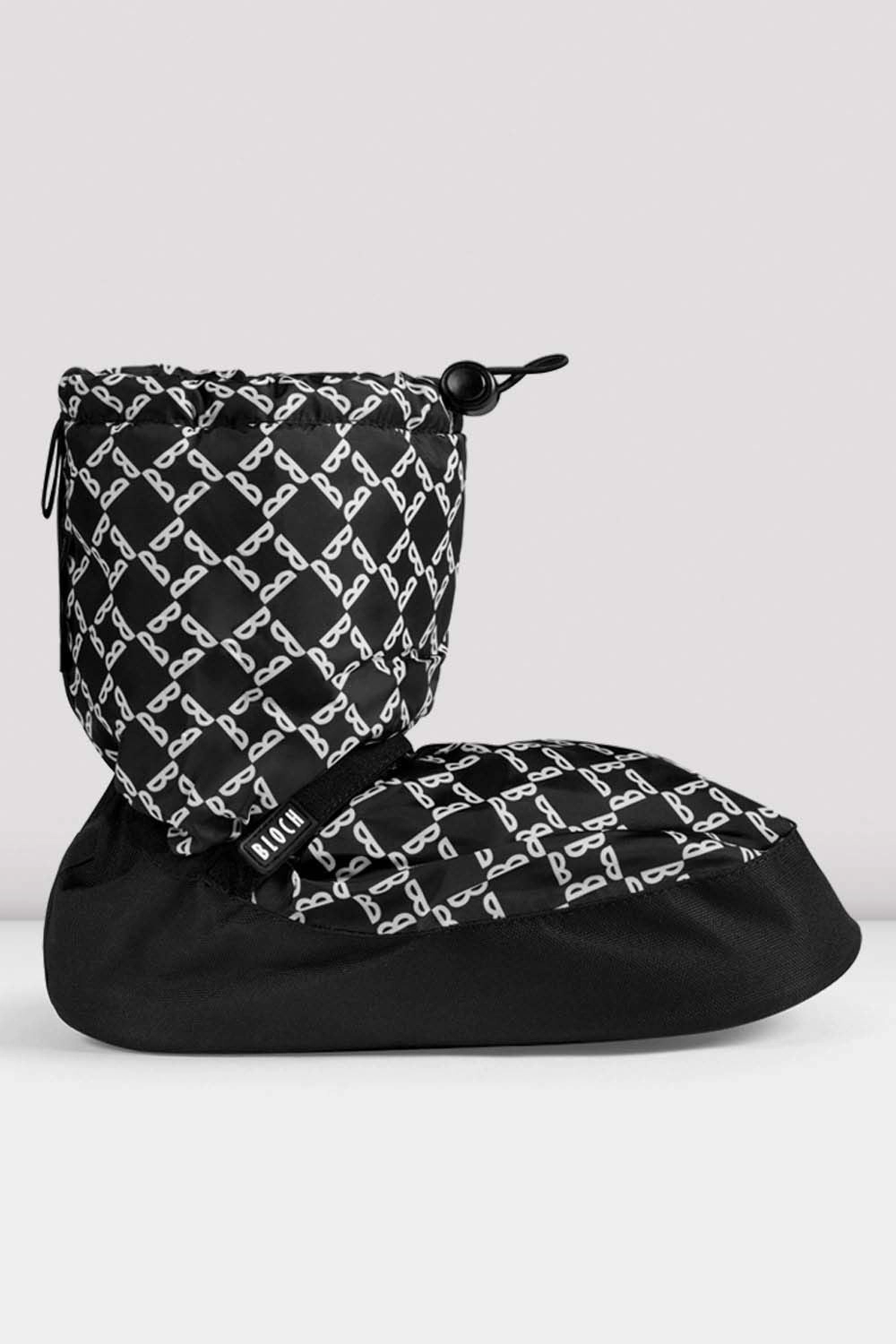 Adult Diamond B Print Warm Up Booties Home Comfort