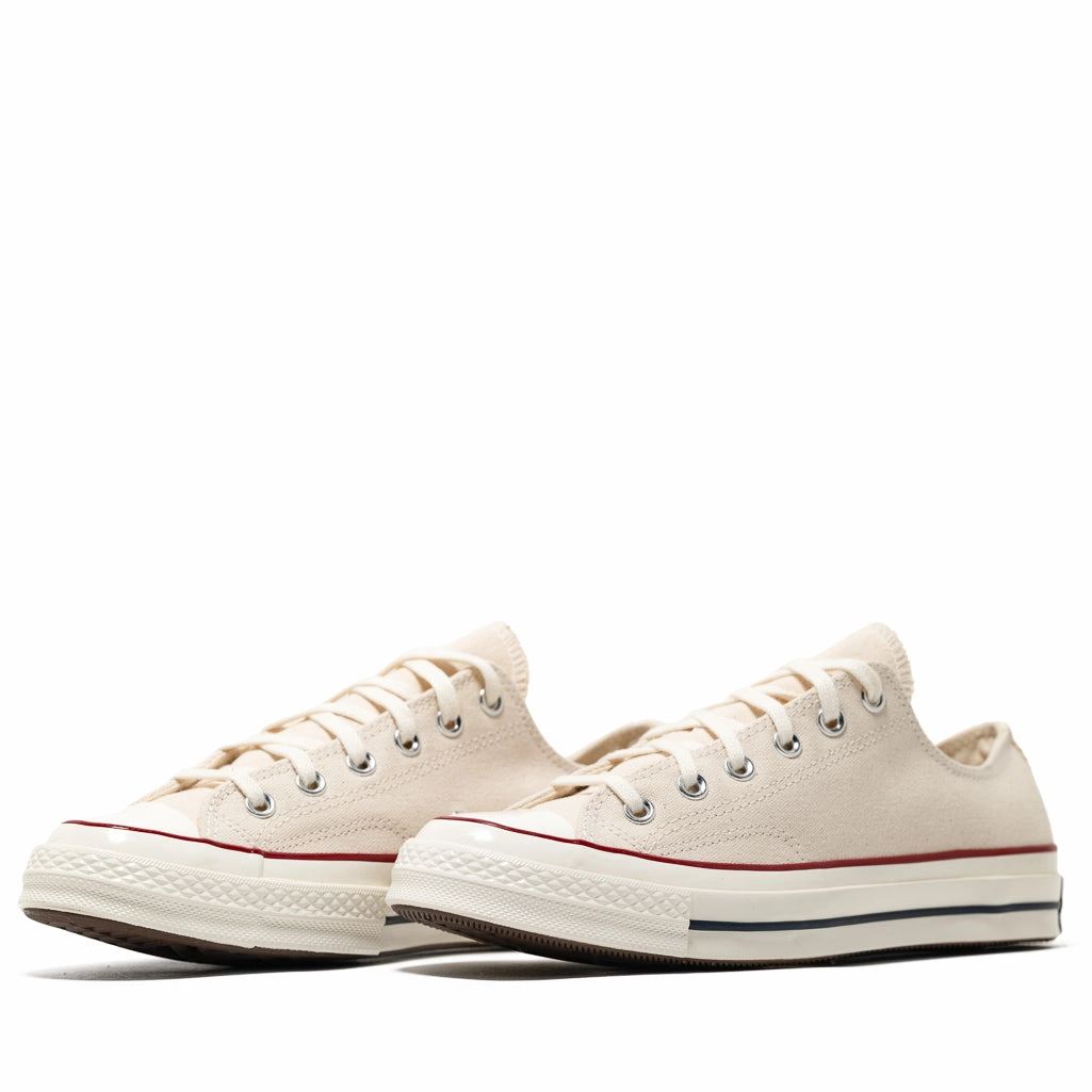 Converse Chuck 70 Low - Canvas Parchment/Garnet Go Anywhere Architect Choice