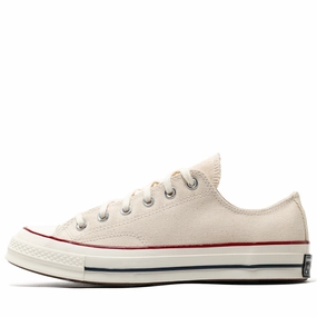 Converse Chuck 70 Low - Canvas Parchment/Garnet Elegant Slip-ons Stylish Movement
