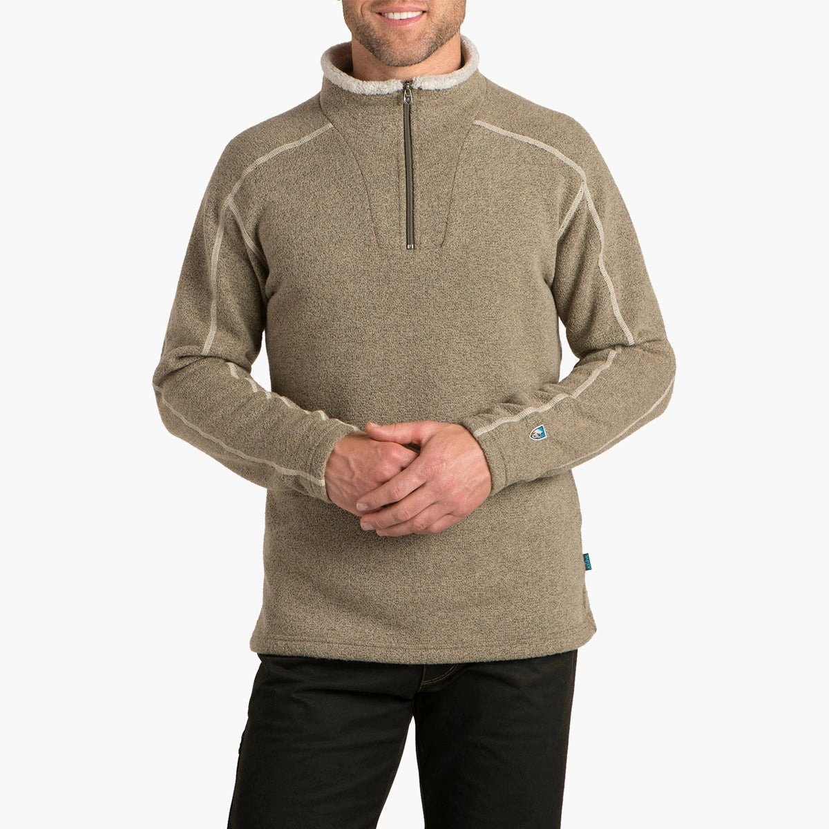 Ventilated Underarm All ages Men's Europa 1/4 Zip Sweater